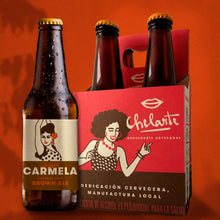 Cargar imagen en el visor de la galería, PACK CARMELA - BROWN ALE-Cerveza Artesanal-Chelarte
